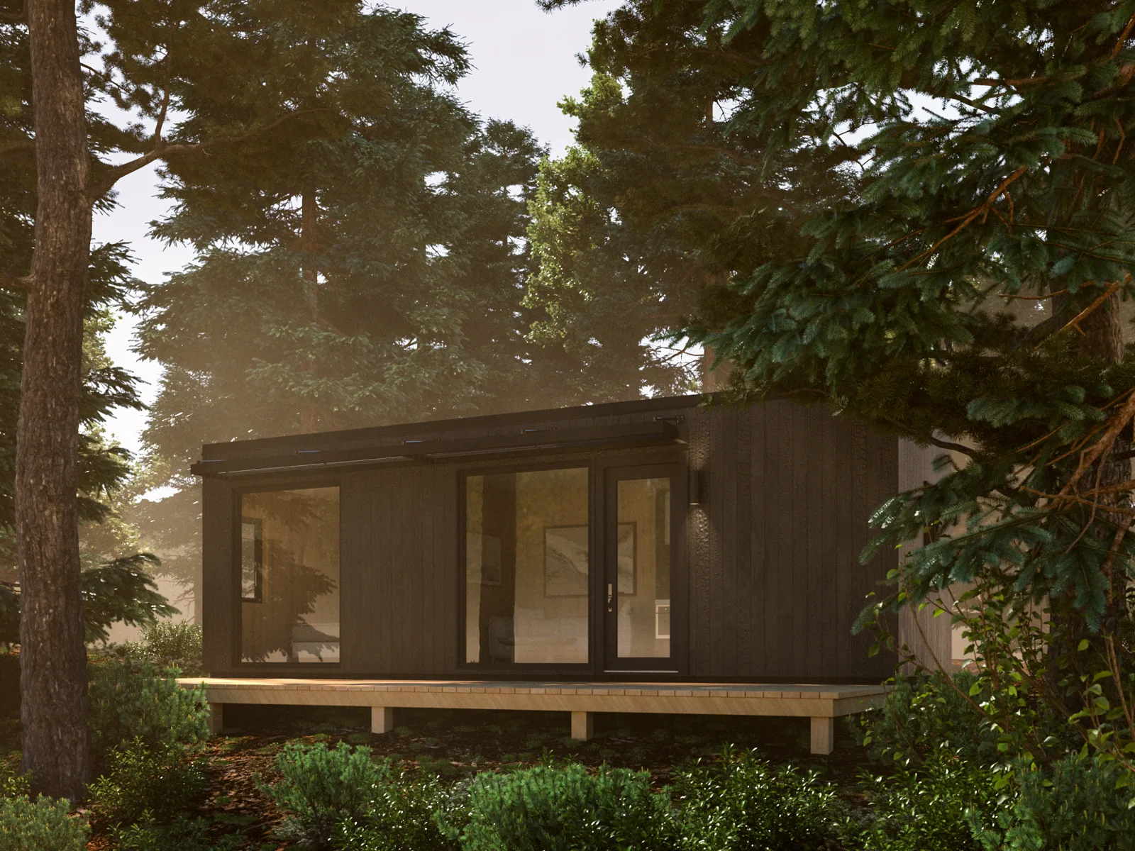 Pender 3 prefab ADU — view 1