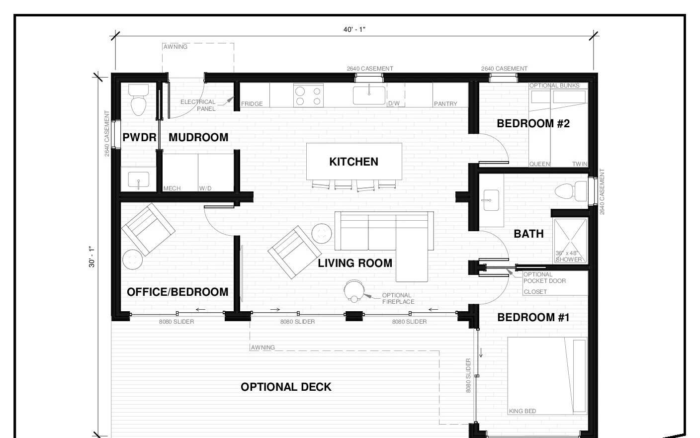 Texada 9 floor plan